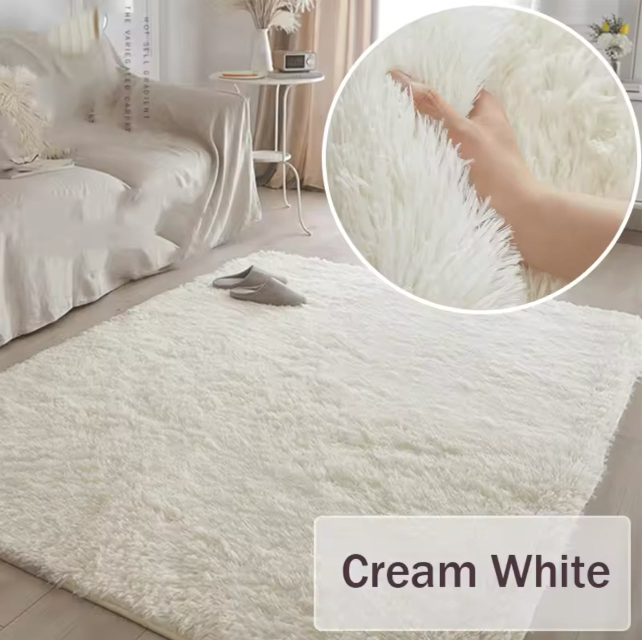 Creamy White Rug