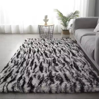 White and Black Rug