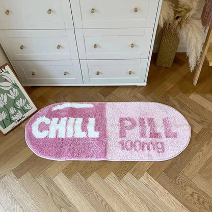 Pink and Blue Chill Rug