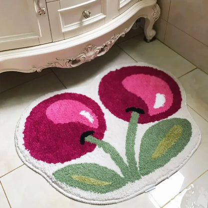 Cute Cherry Rug