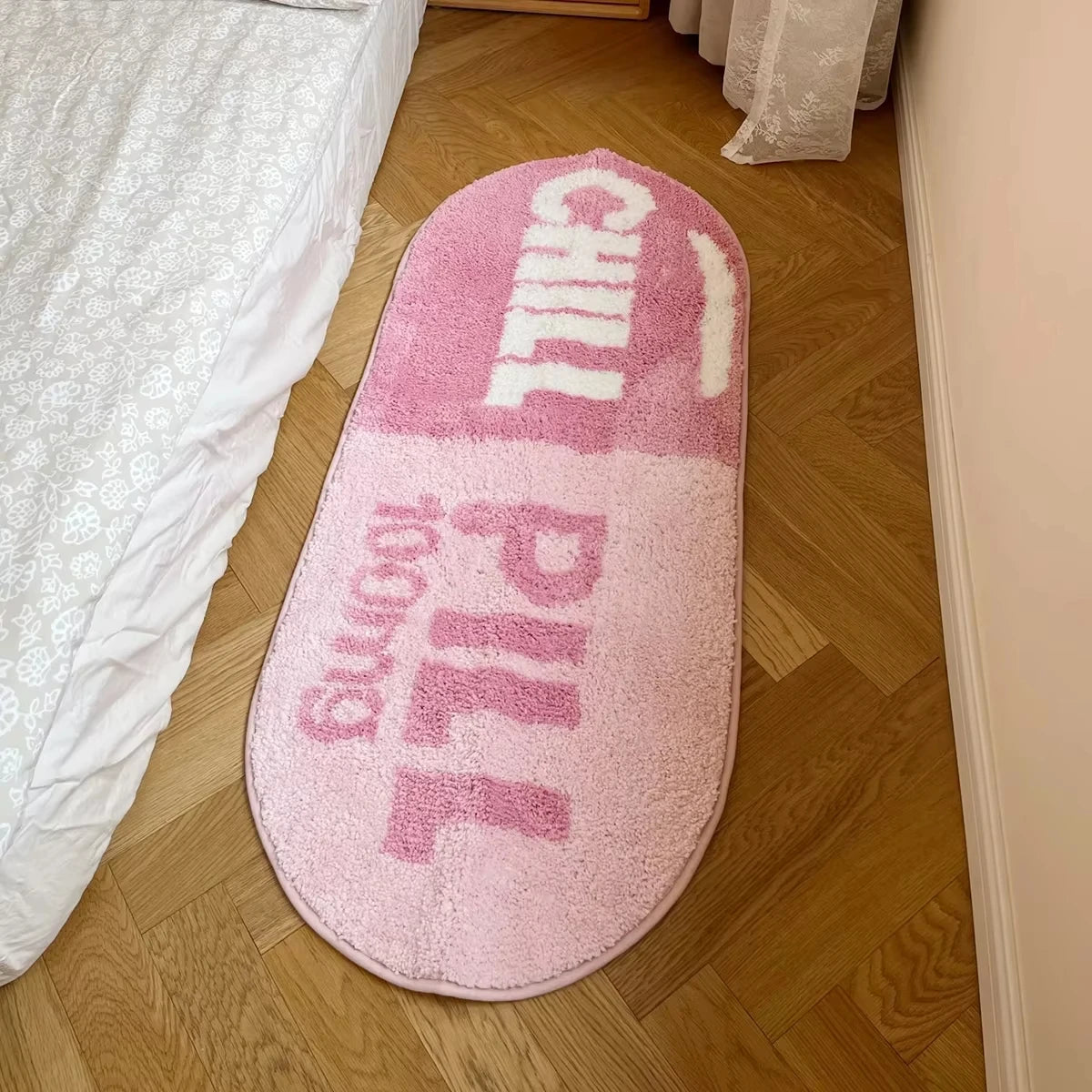 Pink and Blue Chill Rug