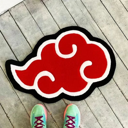 Akatsuki Cloud Shaped Rug