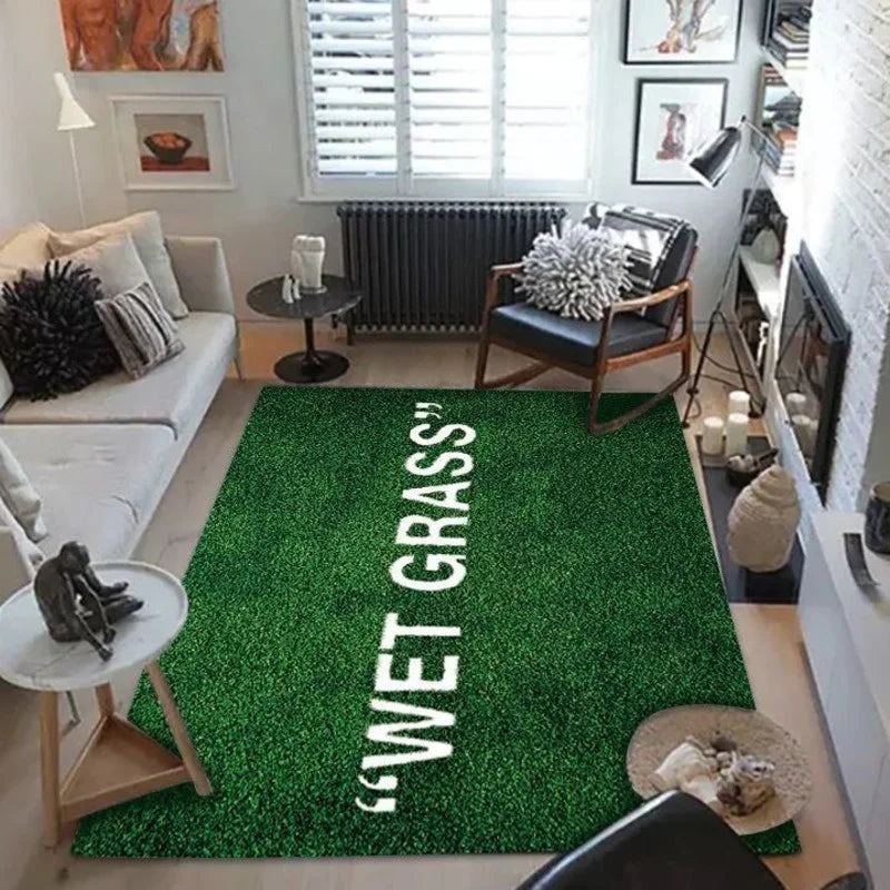 Wet Grass Rug