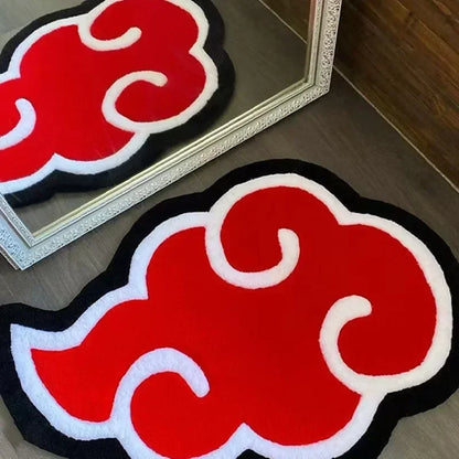 Akatsuki Cloud Shaped Rug