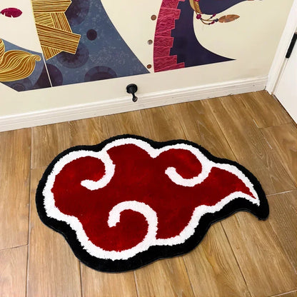 Akatsuki Cloud Shaped Rug