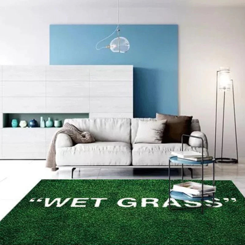 Wet Grass Rug