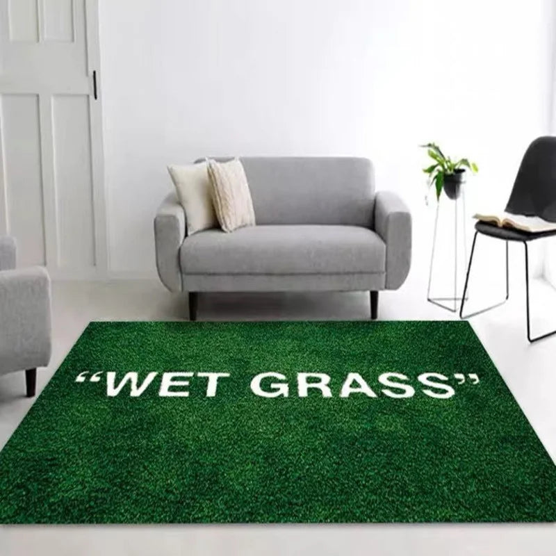 Wet Grass Rug