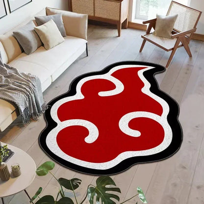 Akatsuki Cloud Shaped Rug